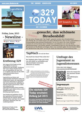 LWL Projekt "Erstbezug 329" - 2015 - Zeitung