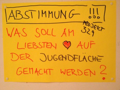LWL Projekt "Erstbezug 329" - Belebung der Derner Jugendfläche 