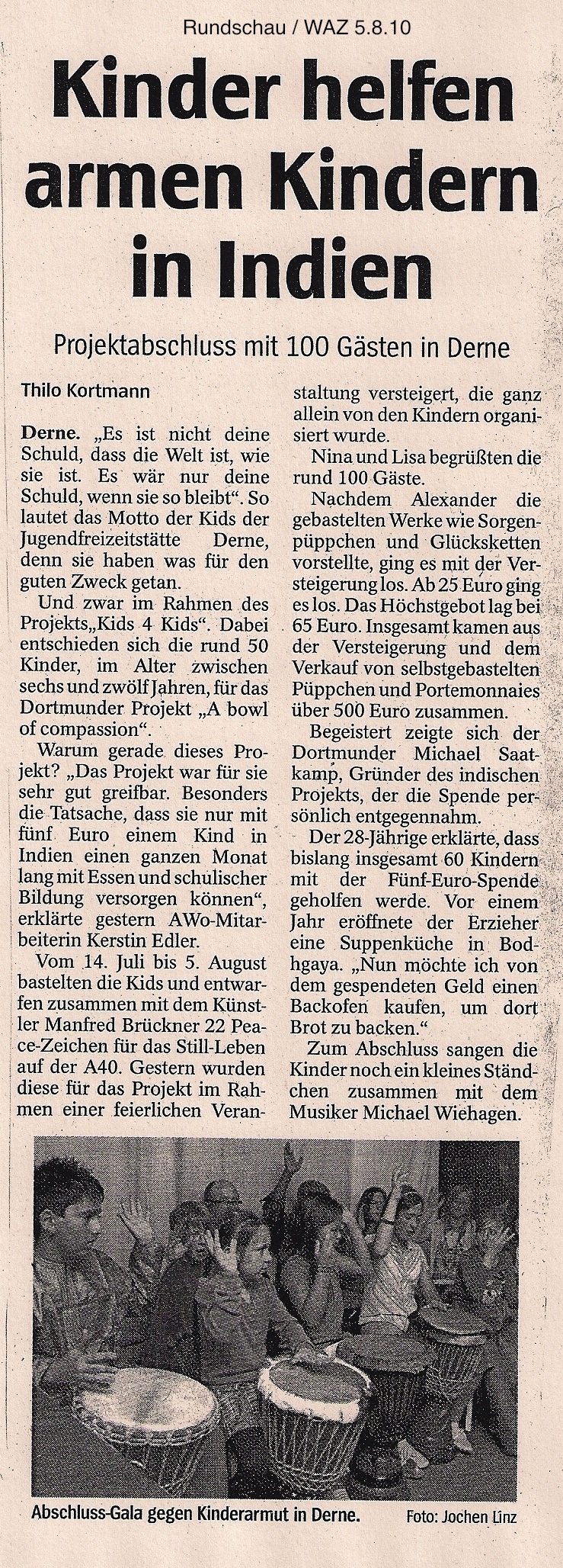 WAZ / Westf. Rundschau 5.8.10